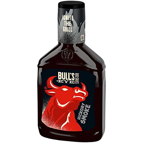 Bulls-Eye Hickory Smoke BBQ Barbecue Sauce 18 oz Bottle