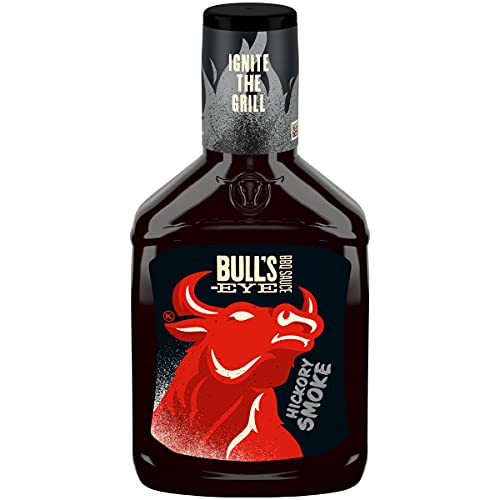 Bulls-Eye Hickory Smoke BBQ Barbecue Sauce 18 oz Bottle