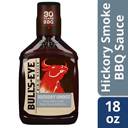 Bulls Eye Hickory Smoke Bbq Sauce 18 Oz Bottles, Pack Of 6