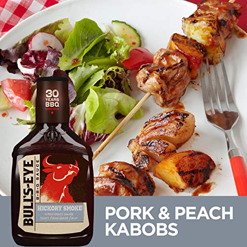 Bulls Eye Hickory Smoke Bbq Sauce 18 Oz Bottles, Pack Of 6