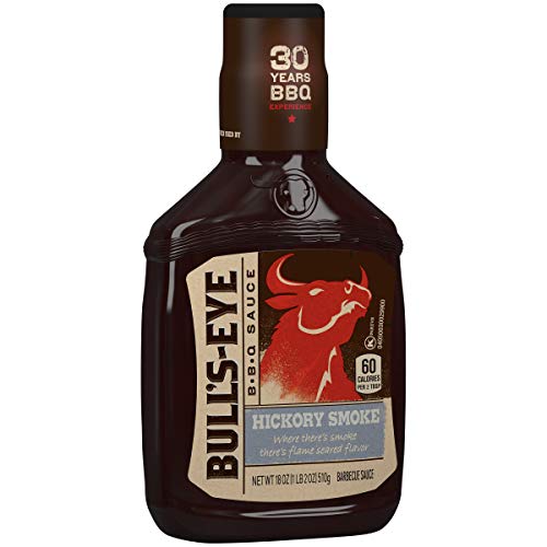 Bulls Eye Hickory Smoke Bbq Sauce 18 Oz Bottles, Pack Of 6