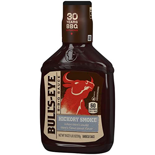 Bulls Eye Hickory Smoke Bbq Sauce 18 Oz Bottles, Pack Of 6