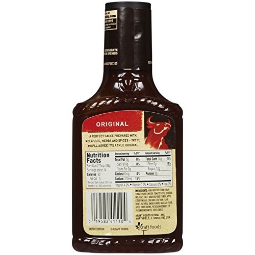 Bulls Eye Original Barbecue Sauce - 18 oz - 3 pk