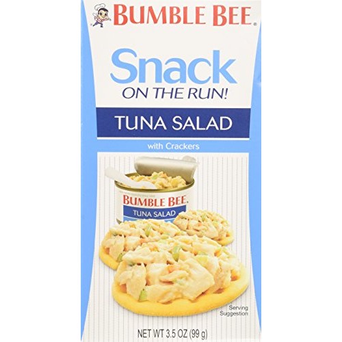 Bumble Bee Snack On The Run Tuna Salad Kit, Ready To Eat, 3.5 Oz