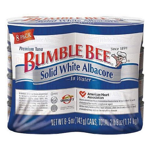 Bumble Bee Solid White Albacore In Water 5 Oz Pack Of 8