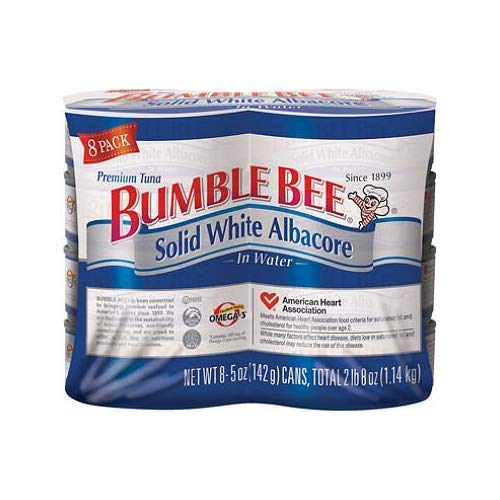 Bumble Bee Solid White Albacore In Water 5 Oz. Can, 8 Pk.