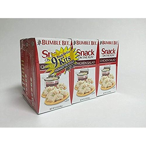 Bumble Bee Chicken Salad With Crackers 9 Of The 3.5 Oz