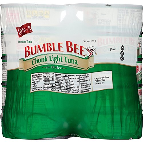 Bumble Bee Chunk Light Tuna In Water - 5Oz Pack Of 10