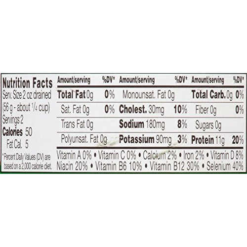 Bumble Bee Chunk Light Tuna In Water, Canned Tuna Fish, High Pro