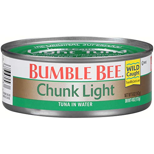 Bumble Bee Chunk Light Tuna In Water, Wild Caught, High Protein