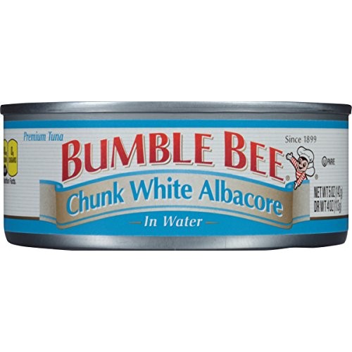 Bumble Bee Chunk White Albacore Tuna In Water, 5 Oz