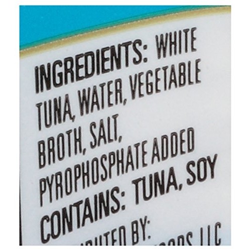 Bumble Bee Chunk White Albacore Tuna In Water, Bulk Canned Tuna