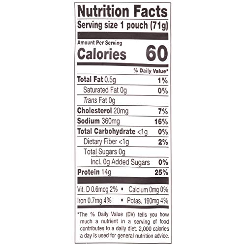 Bumble Bee Cracked Pepper &Amp; Sea Salt Seasoned Tuna, 2.5 Oz. Pouc