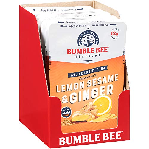 Bumble Bee Lemon Sesame &Amp; Ginger Seasoned Tuna, 2.5 Oz. Pouch Wi