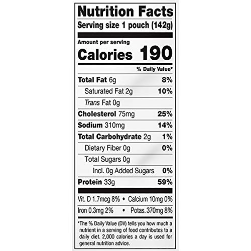 Bumble Bee Premium Albacore Tuna In Water Pouch, High Protein Fo