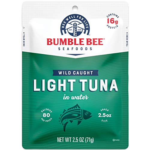 Bumble Bee Premium Light Tuna Pouch In Water, Ready To Eat Tuna