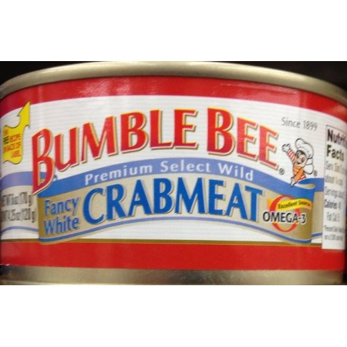Bumble Bee Premium Select White Crabmeat 6Oz. 5 Cans