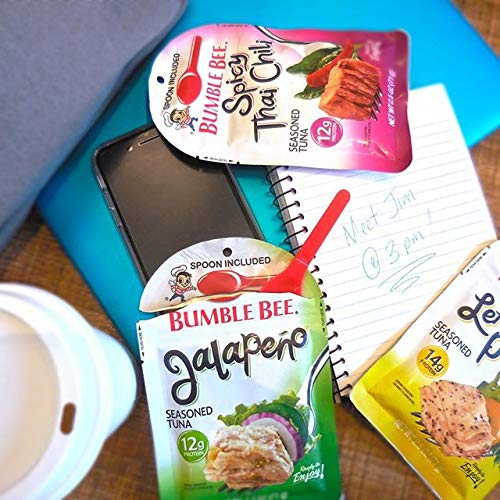 Bumble Bee Seasoned Tuna Pouch With Spoon Tuna Fish, Sun-Dried T