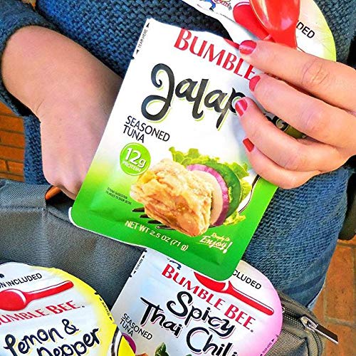 Bumble Bee Seasoned Tuna Pouch With Spoon Tuna Fish, Sun-Dried T