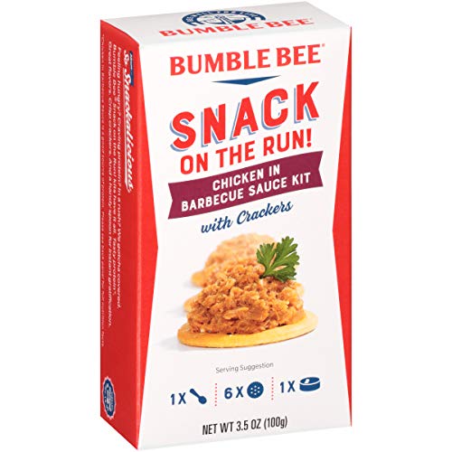 Bumble Bee Snack On The Run! Bbq Chicken With Crackers Kit, 3.5
