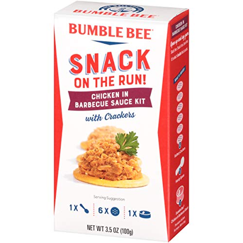 Bumble Bee Snack On The Run! Bbq Chicken With Crackers Kit, 3.5