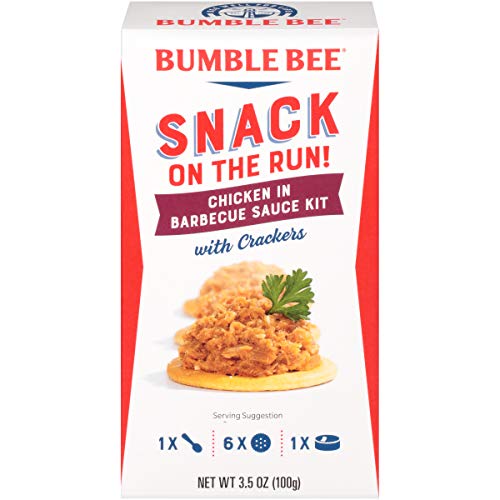Bumble Bee Snack On The Run! Bbq Chicken With Crackers Kit, 3.5