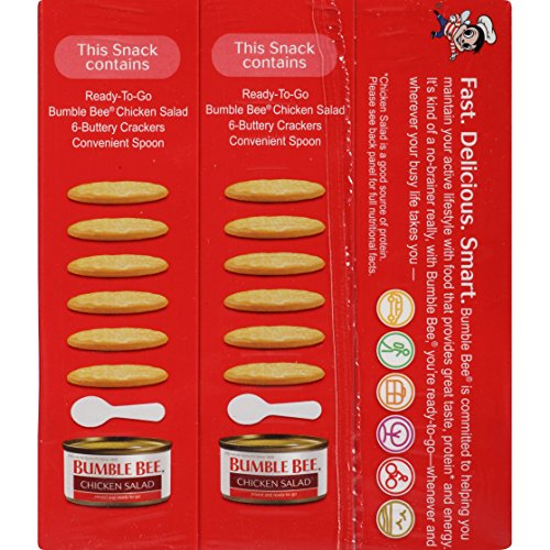 Bumble Bee Snack On The Run Chicken Salad With Crackers, Canned
