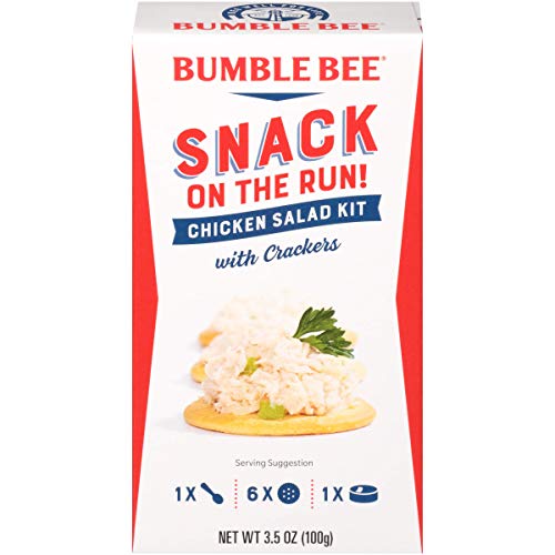 Bumble Bee Snack On The Run! Chicken Salad With Crackers Kit, 3.
