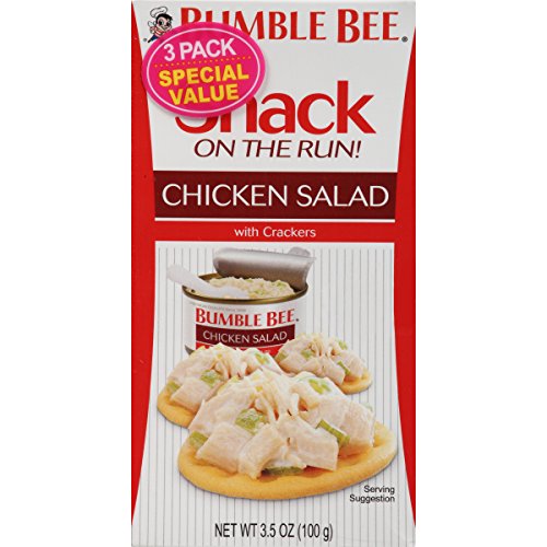 Bumble Bee Snack On The Run Chicken Salad With Crackers, Canned