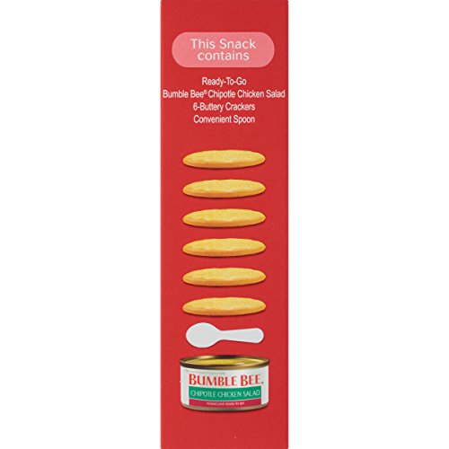 Bumble Bee Snack On The Run! Chipotle Chicken Salad With Cracker