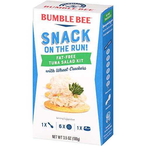 Bumble Bee Snack On The Run Fat-Free Tuna Salad With Crackers Ki