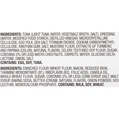 Bumble Bee Snack On The Run Fat-Free Tuna Salad With Crackers Ki