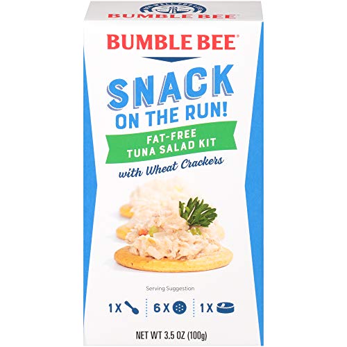 Bumble Bee Snack On The Run Fat-Free Tuna Salad With Crackers Ki