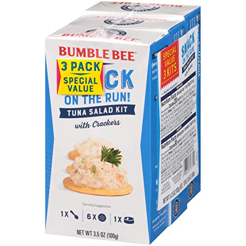 Bumble Bee Snack On The Run! Tuna Salad With Crackers Kit, 3.5 O Bumble Bee Snack On The Run! Tuna Salad With Crackers Kit, 3.5 O