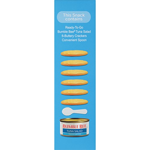 Bumble Bee Snack On The Run Tuna Salad With Crackers, Canned Tun
