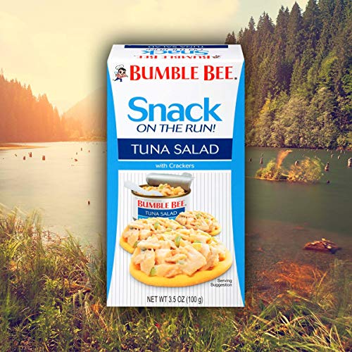Bumble Bee Snack On The Run Tuna Salad With Crackers, Canned Tun