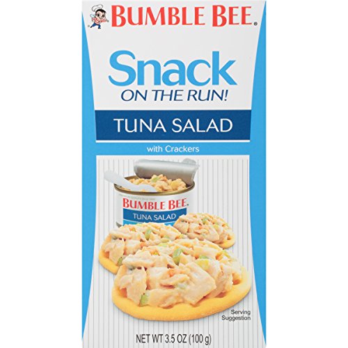 Bumble Bee Snack On The Run Tuna Salad With Crackers, Canned Tun