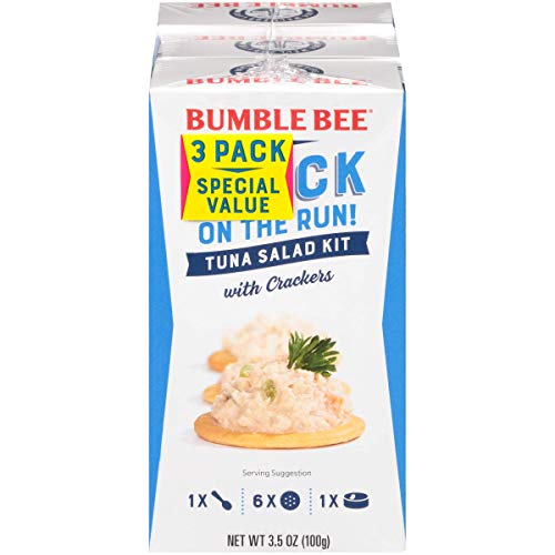 Bumble Bee Snack On The Run! Tuna Salad With Crackers Kit, 3.5 O Bumble Bee Snack On The Run! Tuna Salad With Crackers Kit, 3.5 O