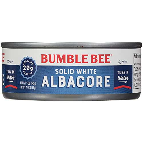 Bumble Bee Solid White Albacore Tuna Fish In Water, Canned Tuna