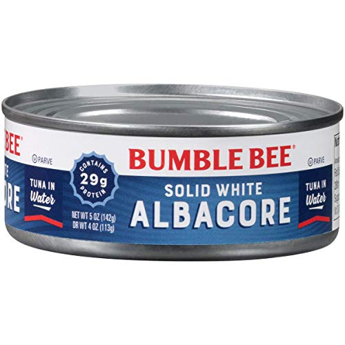 Bumble Bee Solid White Albacore Tuna Fish In Water, Canned Tuna