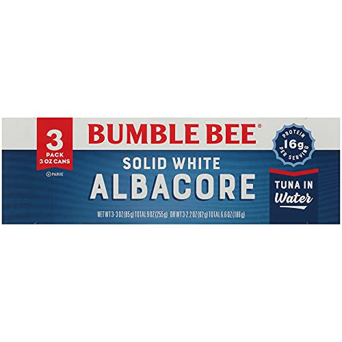 Bumble Bee Solid White Albacore Tuna In Water, Canned Tuna Fish,