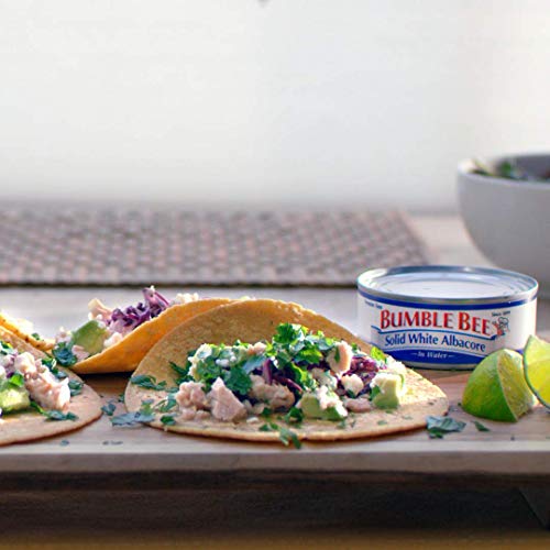 Bumble Bee Solid White Albacore Tuna In Water, Canned Tuna Fish,