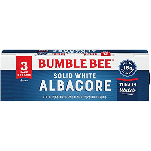 Bumble Bee Solid White Albacore Tuna In Water, Canned Tuna Fish,