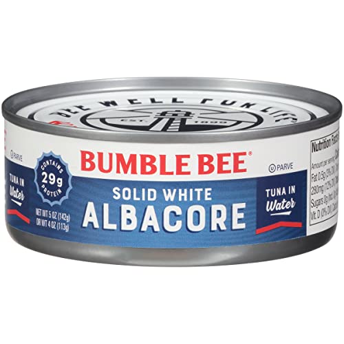 Bumble Bee Solid White Albacore Tuna In Water, 5 Oz