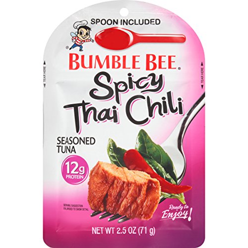 Bumble Bee Spicy Thai Chili Seasoned Tuna Pouch With Spoon, Glut