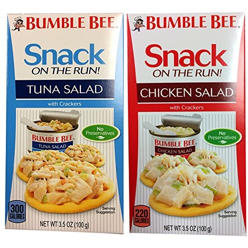 Bumble Bee Tuna Salad & Chicken Salad 3.5 Ounce Variety