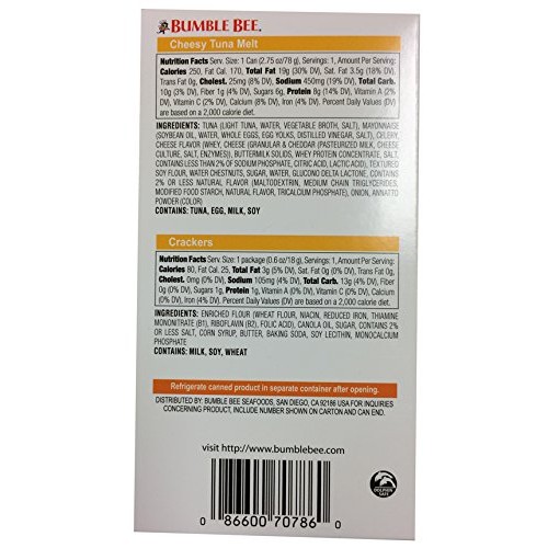 Bumble Bee Tuna Salad, Cheesy Tuna Melt, Rosemary Garlic Tuna Sa
