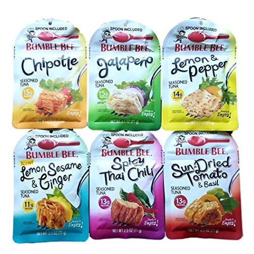 Chipotle, Jalapeno, Lemon &Amp; Pepper, Lemon Sesame &Amp; Ginger, Spicy