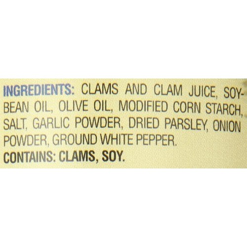 Snows By Bumble Bee Italian Style White Clam Sauce, Gluten Free