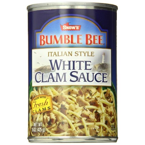 Snows By Bumble Bee Italian Style White Clam Sauce, Gluten Free